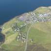 General oblique aerial view of Brae, looking NW.