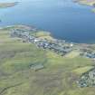 General oblique aerial view of Brae, looking SW.