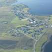 General oblique aerial view of Brae, looking SW.