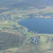 General oblique aerial view of Brae, looking E.