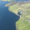 General oblique aerial view of Sonsa Roonies, looking SW.