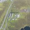 Oblique aerial view of the site of Lerwick Observatory, looking NE.