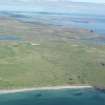 General oblique aerial view of Links of Quendale, looking N.