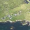 General oblique aerial view of Gletness, looking NW.