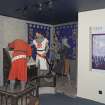 Interior. View of exhibition display within the Bannockburn Heritage Centre depicting the 1320 Declaration of Arbroath