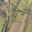 Oblique aerial view during excavation.