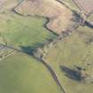Oblique aerial view of Wigtown Airfield domestic site, looking ENE.