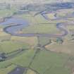 Oblique aerial of the River Cree at Carseminnoch, looking W.