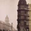 Edinburgh, Charlotte Square, view from Princes Street.
Titled: 'Charlotte Squr. from west corner, Princes St. 193 J.P.'
PHOTOGRAPH ALBUM N0.195: George Washington Wilson Album, p.127.