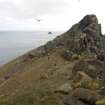 General shot looking SE along the ridge of Dun towards Bioda Mor.