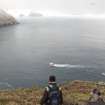 General shot looking to Boreray from Dun. Orca III in shot.