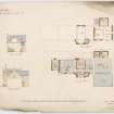 Plans, Elevations and Sections of stables