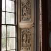 1st floor. Drawing room. Detail of window shutter