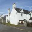 General view of Pitmain Lodge and MacRobert House, Duke Street, Kingussie, from S