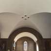 Interior. View of vaulted ceiling