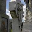 Image showing cross with angel relief, Mount Vernon Cemetery, Edinburgh.