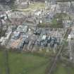 Oblique aerial view of the Quartermile Development on the former Royal Infimary site, looking to the NNW.