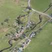 Oblique aerial view of Roberton Parish Church, looking to the ENE.