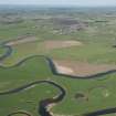 General oblique aerial view of the Upper Clyde Valley centred on the village of Cartsairs, looking to the WNW.