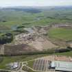 General oblique aerial view of the Upper Clyde Valley centred on  Hyndford Quarry, looking to the S.