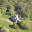Oblique aerial view of Foveran House, looking to the NNE.