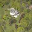 Oblique aerial view of Auchmacoy Country House, looking to the WNW.