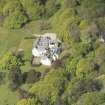 Oblique aerial view of Auchmacoy Country House, looking to the W.