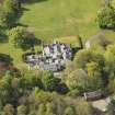 Oblique aerial view of Auchmacoy Country House, looking to the S.