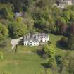 Oblique aerial view of Auchmacoy Country House, looking to the N.