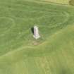 Oblique aerial view of the Gordon Monument, Haddo House, looking to the N.