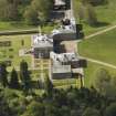 Oblique aerial view of Haddo House, looking to the SW.