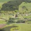 General oblique aerial view of Deer Abbey, looking to the N.