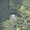 Oblique aerial view of Pitfour House Observatory, looking to the S.