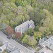 Oblique aerial view of St John's Church, looking to the NE.