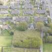 Oblique aerial view of New Pitsligo Parish Church, looking to the ENE.