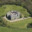 Oblique aerial view of Cairness House, looking to the NE.