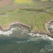 Oblique aerial view of Stonehaven Golf Course, looking to the NW.