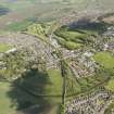 Oblique aerial view of Ellon, looking to the NNE.