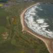 Oblique aerial view of St Olaf's Golf Course, looking to the N.