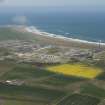 Oblique aerial view of St Fergus Gas Terminal, looking to the E.