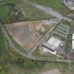 Oblique aerial view of Solar Panel field, Hardengreen Business Centre, looking to the WSW.