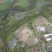Oblique aerial view of Solar Panel field, Hardengreen Business Centre, looking to the S.