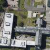 Oblique aerial view of Meston Building, looking to the W.