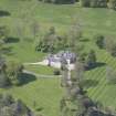 Oblique aerial view of Linton House, looking to the NNW.