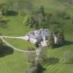 Oblique aerial view of Linton House, looking to the NW.