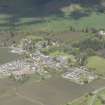 Oblique aerial view of Monymusk, looking to the NE.