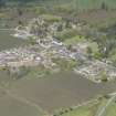 Oblique aerial view of Monymusk, looking to the NNE.