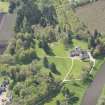 Oblique aerial view of Monymusk House, looking to the W.