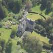 Oblique aerial view of Kemnay House, looking to the SW.