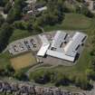 Oblique aerial view of Beechwood School, looking to the WSW.